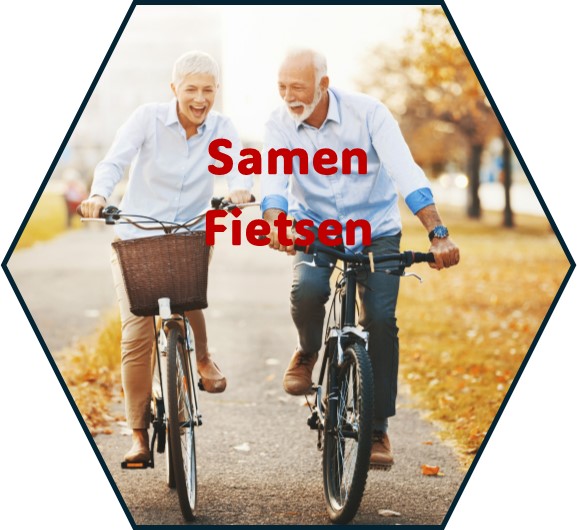 samen fietsen